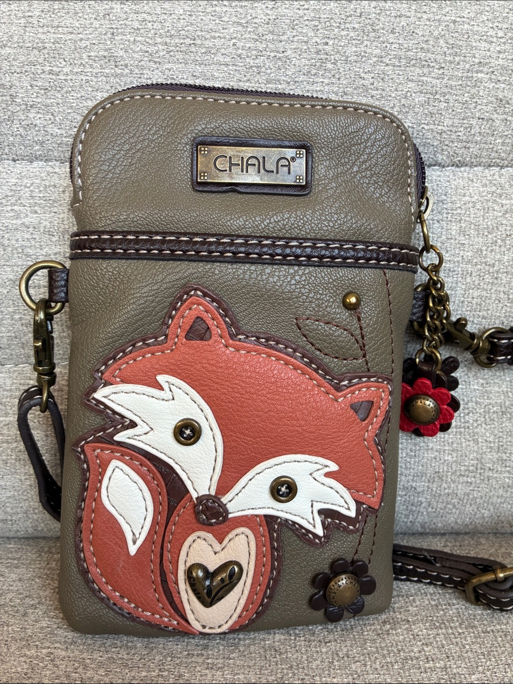 Chala Fox CELLPHONE XBODY Bag Fox